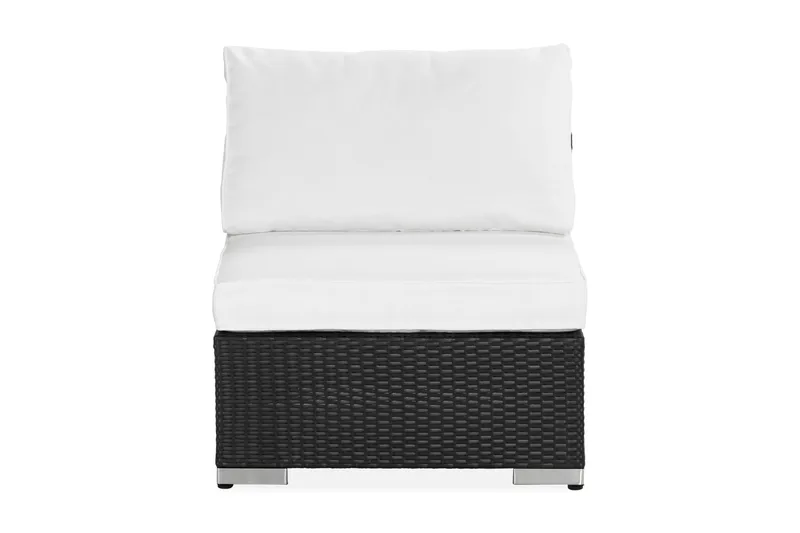 Midtdel Bahamas - Svart - Hagemøbler & utemiljø - Øvrig hagemøbler - Moduler - Midtmodul hagesofa