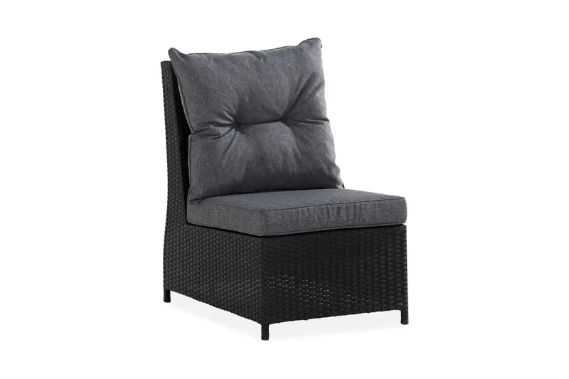 Midtdel James Til Sofa, Svart