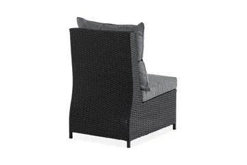 Midtdel James Til Sofa - Svart - Hagemøbler & utemiljø - Øvrig hagemøbler - Moduler - Midtmodul hagesofa