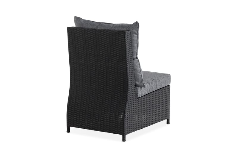 Midtdel James Til Sofa - Svart - Hagemøbler & utemiljø - Øvrig hagemøbler - Moduler - Midtmodul hagesofa