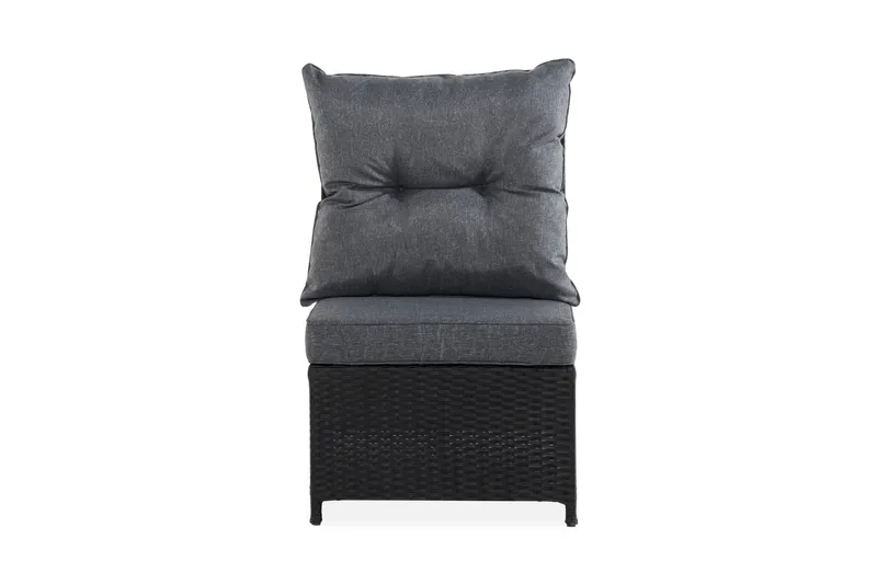 Midtdel James Til Sofa - Svart - Hagemøbler & utemiljø - Øvrig hagemøbler - Moduler - Midtmodul hagesofa