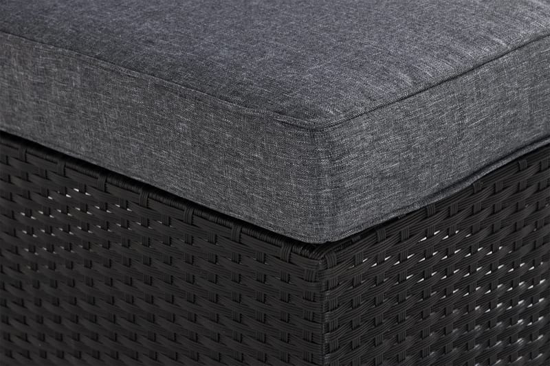 Midtdel James Til Sofa - Svart - Hagemøbler & utemiljø - Øvrig hagemøbler - Moduler - Midtmodul hagesofa