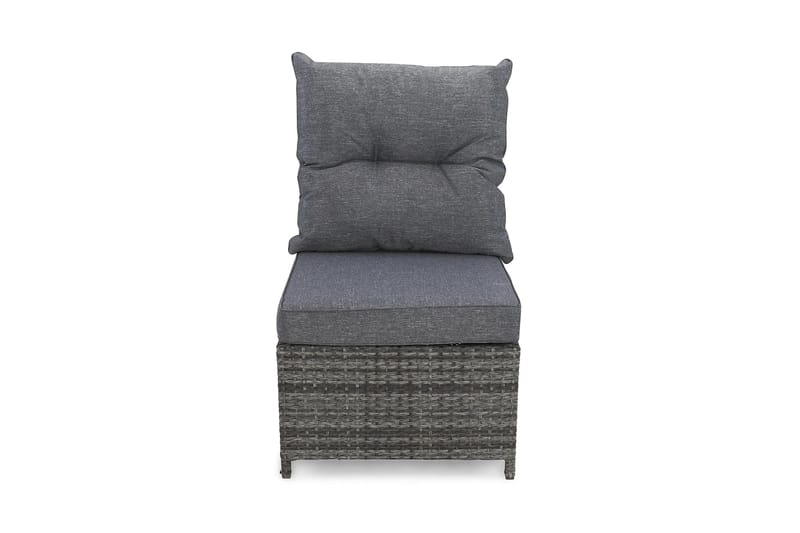 Midtmodul James - Grå - Hagemøbler & utemiljø - Øvrig hagemøbler - Moduler - Midtmodul hagesofa
