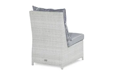 Midtmodul James Til Sofa - Hvit - Hagemøbler & utemiljø - Øvrig hagemøbler - Moduler - Midtmodul hagesofa