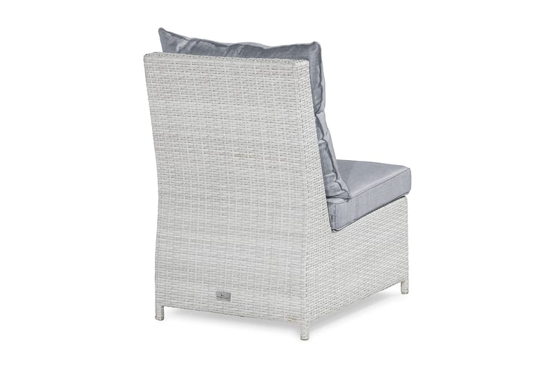 Midtmodul James Til Sofa - Hvit - Hagemøbler & utemiljø - Øvrig hagemøbler - Moduler - Midtmodul hagesofa