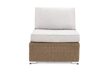 Midtmodul Marcus m Pute - Natur - Hagemøbler & utemiljø - Øvrig hagemøbler - Moduler - Midtmodul hagesofa