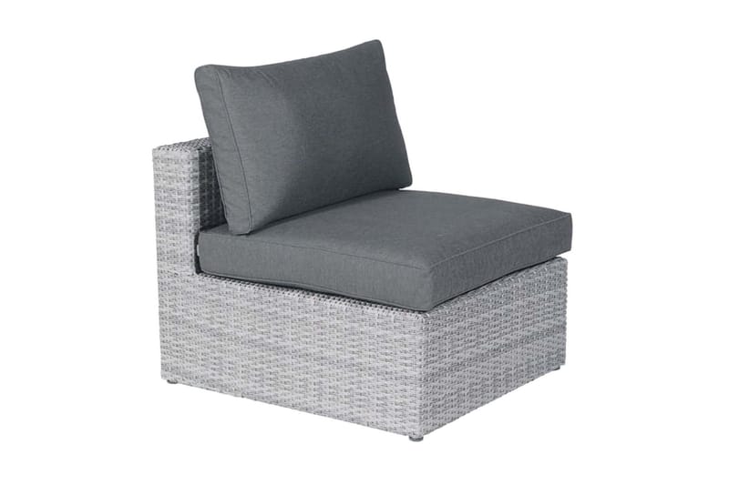 Midtmodul Orangebird Grå/Svart - Midtmodul hagesofa - Moduler