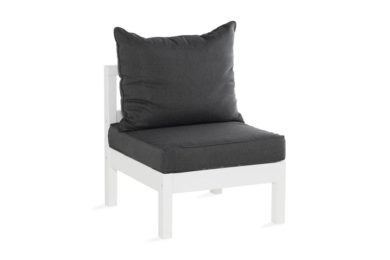 Midtmodul Sjövik Hvit/Tre - Moduler - Midtmodul hagesofa