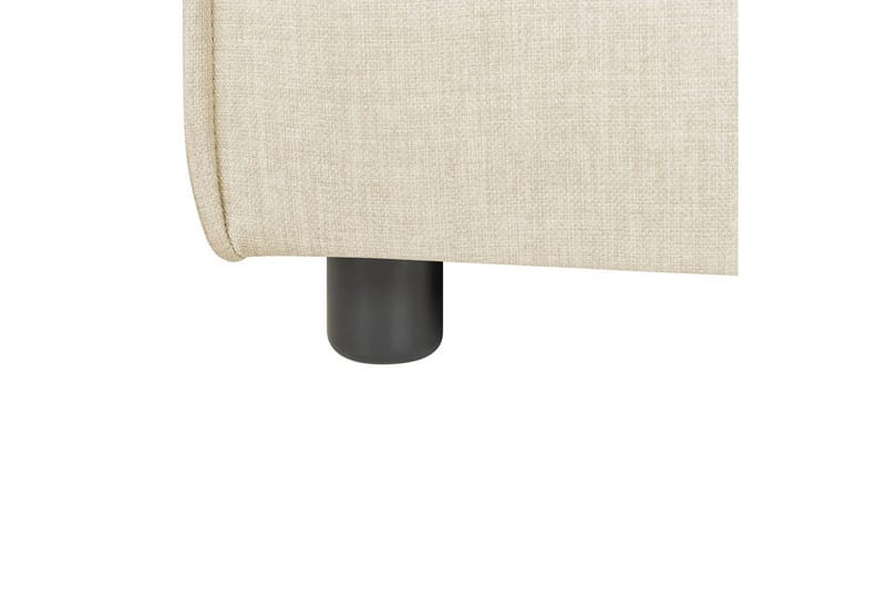 Mittmodul Beliani Aprica Beige||Black - Hagemøbler & utemiljø - Øvrig hagemøbler - Moduler - Midtmodul hagesofa