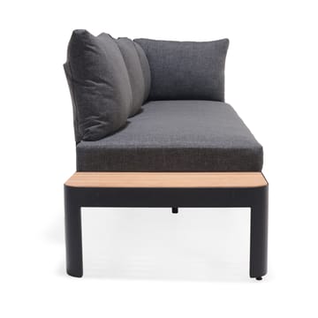 Portals Modulsofa Utendørs 3-seter - Svart - Hagemøbler & utemiljø - Loungemøbler - Loungesofaer