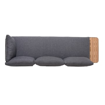 Portals Modulsofa Utendørs 3-seter - Svart - Hagemøbler & utemiljø - Loungemøbler - Loungesofaer