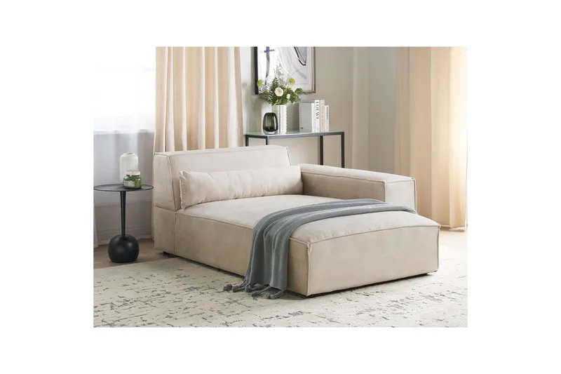 Sittpuff Beliani Hellnar Beige - Hagemøbler & utemiljø - Øvrig hagemøbler - Moduler