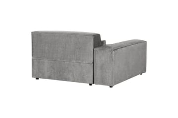 Sittsektion Beliani Hellnar Dark grey - Hagemøbler & utemiljø - Øvrig hagemøbler - Moduler