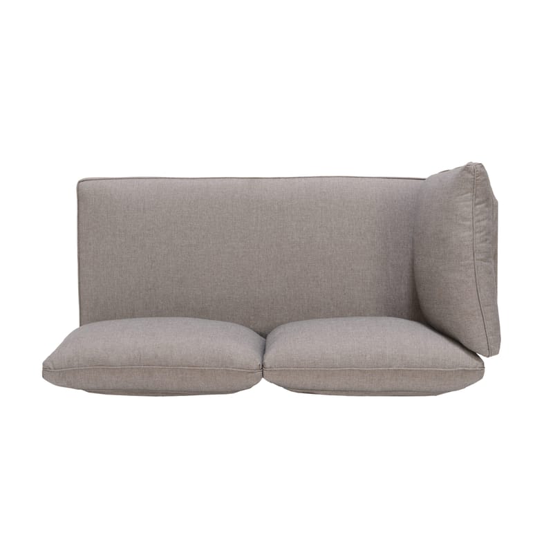 TOPAZ L-sofa 4-seter - Magnesiumgrå - Hagemøbler & utemiljø - Loungemøbler - Loungesofaer