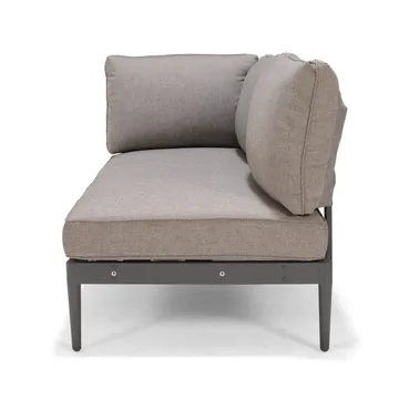 TOPAZ L-sofa 4-seter - Magnesiumgrå - Hagemøbler & utemiljø - Loungemøbler - Loungesofaer