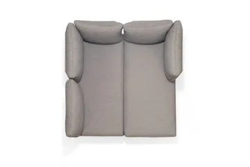 TOPAZ L-sofa 4-seter - Magnesiumgrå - Hagemøbler & utemiljø - Loungemøbler - Loungesofaer