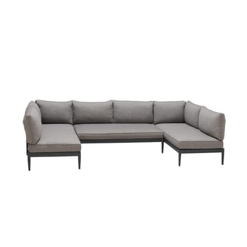 TOPAZ U-sofa 6-seter - Magnesiumgrå - Hagemøbler & utemiljø - Loungemøbler - Loungesofaer
