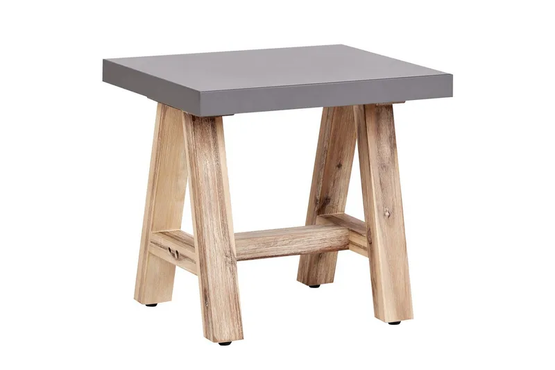 Trädgårdsstol Beliani Tonnare Grey