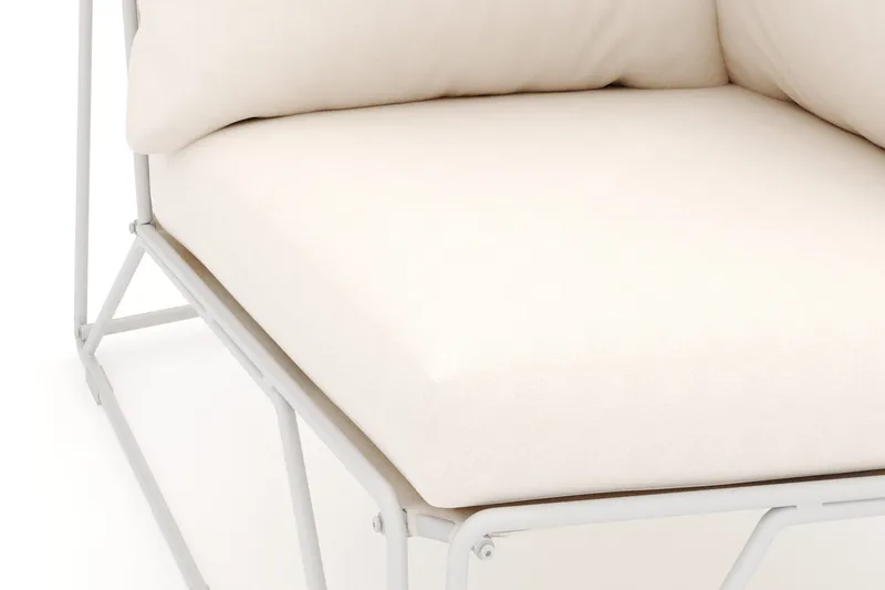 Usteryd Hjørnemodul Utendørs - Beige/Beige - Hagemøbler & utemiljø - Øvrig hagemøbler - Moduler