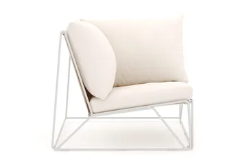 Usteryd Hjørnemodul Utendørs - Beige/Beige - Hagemøbler & utemiljø - Øvrig hagemøbler - Moduler