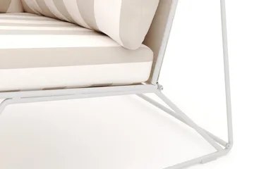 Usteryd Hjørnemodul Utendørs - Beige/Stripet - Hagemøbler & utemiljø - Øvrig hagemøbler - Moduler