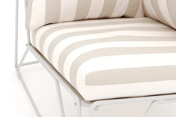 Usteryd Hjørnemodul Utendørs - Beige/Stripet - Hagemøbler & utemiljø - Øvrig hagemøbler - Moduler