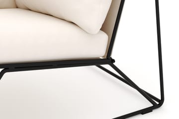 Usteryd Hjørnemodul Utendørs - Svart/Beige - Hagemøbler & utemiljø - Øvrig hagemøbler - Moduler