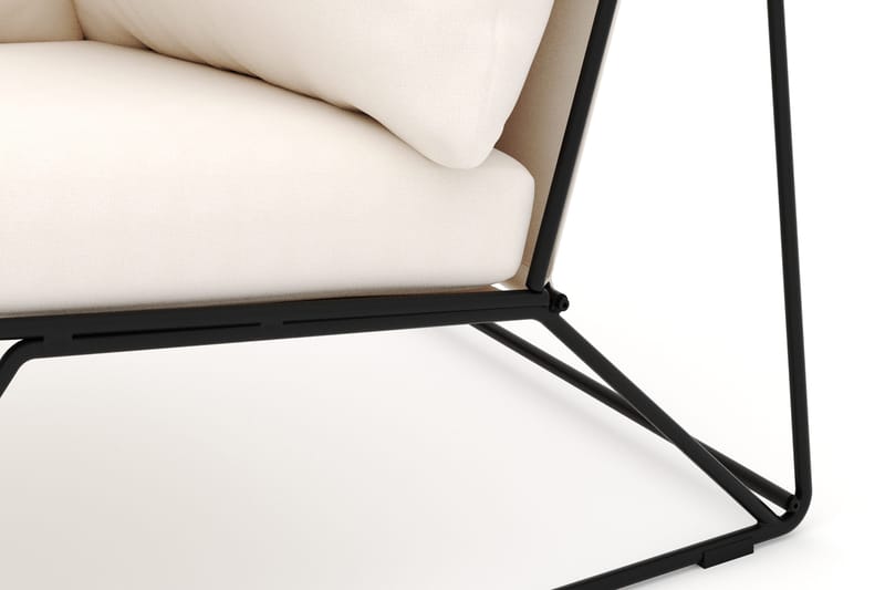 Usteryd Hjørnemodul Utendørs - Svart/Beige - Hagemøbler & utemiljø - Øvrig hagemøbler - Moduler