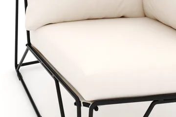 Usteryd Hjørnemodul Utendørs - Svart/Beige - Hagemøbler & utemiljø - Øvrig hagemøbler - Moduler