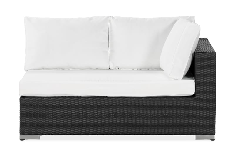 Venstredel Bahamas 140 cm - Svart - Moduler - Venstremodul hagesofa