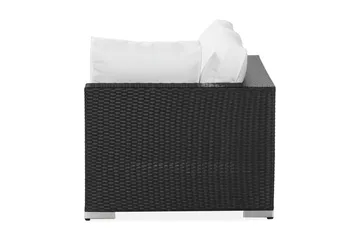 Venstredel Bahamas 140 cm - Svart - Hagemøbler & utemiljø - Øvrig hagemøbler - Moduler