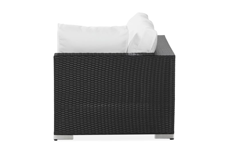 Venstredel Bahamas 140 cm - Svart - Hagemøbler & utemiljø - Øvrig hagemøbler - Moduler