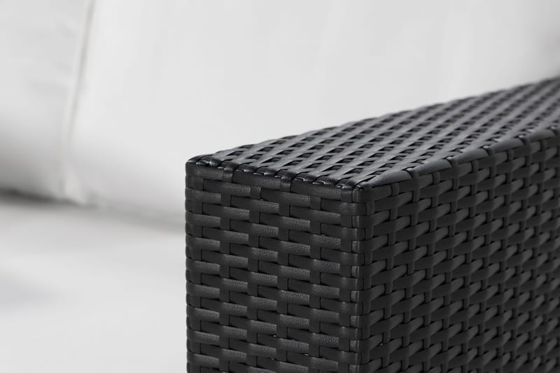 Venstredel Bahamas 140 cm - Svart - Hagemøbler & utemiljø - Øvrig hagemøbler - Moduler