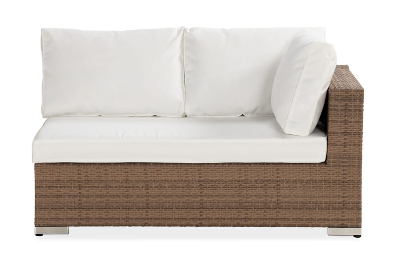 Venstremodul Bahamas 140 cm - Sand - Moduler - Venstremodul hagesofa