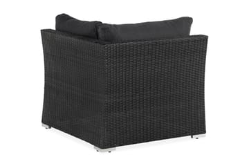 Wisconsin Premium Hjørnedel Svart - Svart - Hagemøbler & utemiljø - Øvrig hagemøbler - Moduler