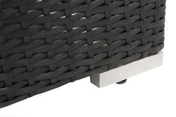 Wisconsin Premium Hjørnedel Svart - Svart - Hagemøbler & utemiljø - Øvrig hagemøbler - Moduler