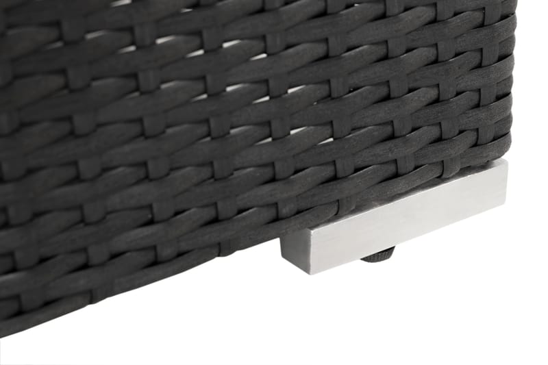 Wisconsin Premium Hjørnedel Svart - Svart - Hagemøbler & utemiljø - Øvrig hagemøbler - Moduler