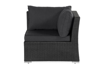 Wisconsin Premium Hjørnedel Svart - Svart - Hagemøbler & utemiljø - Øvrig hagemøbler - Moduler