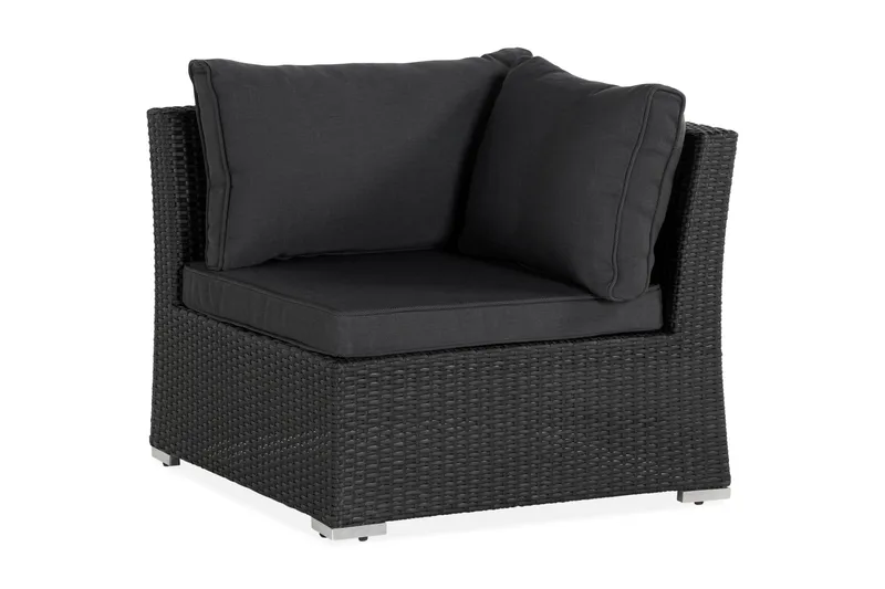 Wisconsin Premium Hjørnedel Svart, Svart