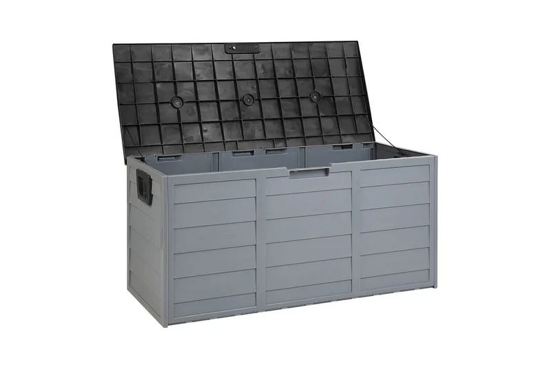 Låda Beliani Locarno Beige/grå Grey||Black