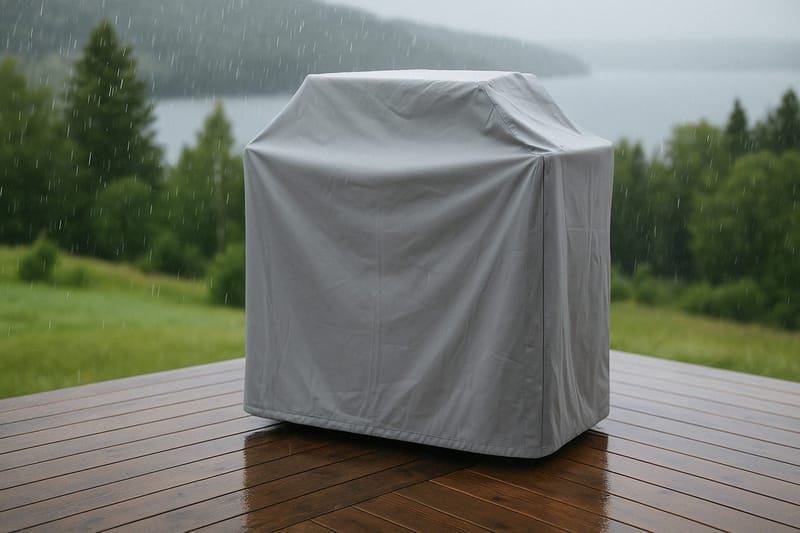 Klas Grilltrekk 150x100x70 cm - Grå - Hagemøbler & utemiljø - Grill & utekjøkken - Grilltilbehør - Besyttelseshette
