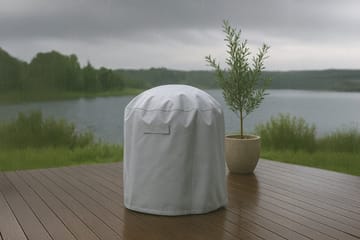 Klas Grilltrekk 90x90 cm - Grå - Hagemøbler & utemiljø - Grill & utekjøkken - Grilltilbehør - Besyttelseshette