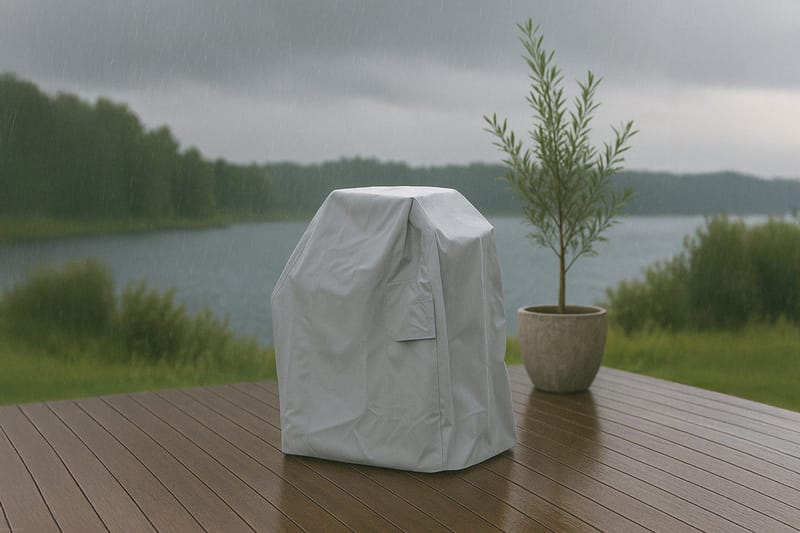 Klas Møbeltrekk til Stol 90x65x100 cm - Grå - Hagemøbler & utemiljø - Grill & utekjøkken - Grilltilbehør - Besyttelseshette