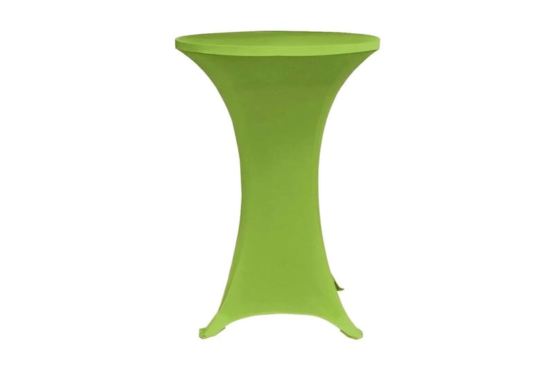 Elastisk bordduk 2 stk 60 cm Grønn - Grønn - Overtrekk hagemøbler