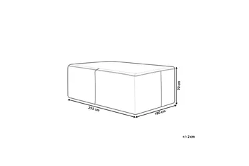 Møbelbeskyttelse Chuva - Svart, 255x180x70 cm - Hagemøbler & utemiljø - Øvrig hagemøbler - Møbelbeskyttelse - Overtrekk hagemøbler