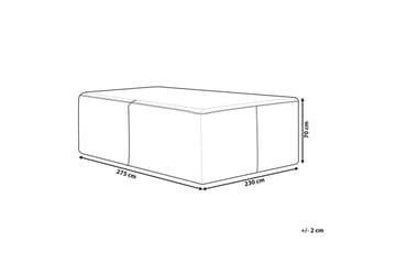 Møbelbeskyttelse Chuva - Svart, 275x230x70 cm - Hagemøbler & utemiljø - Øvrig hagemøbler - Møbelbeskyttelse - Overtrekk hagemøbler