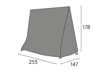 Møbelbeskyttelse Hammock Hillerstorp Kungshult Svart - Hagemøbler & utemiljø - Øvrig hagemøbler - Møbelbeskyttelse - Hammockbeskyttelse