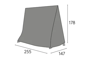 Møbelbeskyttelse Hammock Hillerstorp Kungshult - Svart - Hagemøbler & utemiljø - Øvrig hagemøbler - Møbelbeskyttelse - Hammockbeskyttelse