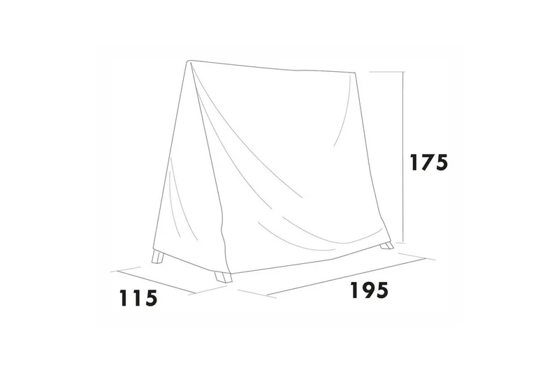 Møbelbeskyttelse Hammock Hillerstorp Marstrand Grå