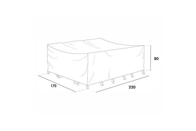 Møbelbeskyttelse Spisegruppe Hillerstorp Hånger Lav Lerdala Grå